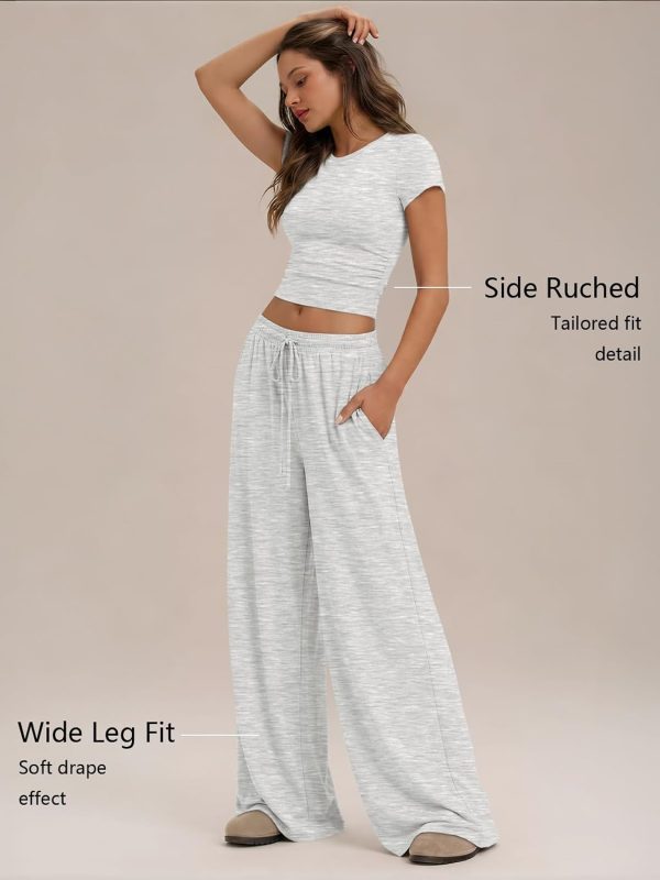 2 Piece Lounge Set with Pockets