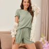 Ribbed Knit Pyjama Set