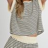 Striped Knit Lounge Set