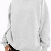 Oversized Mock Neck Sweatshirt