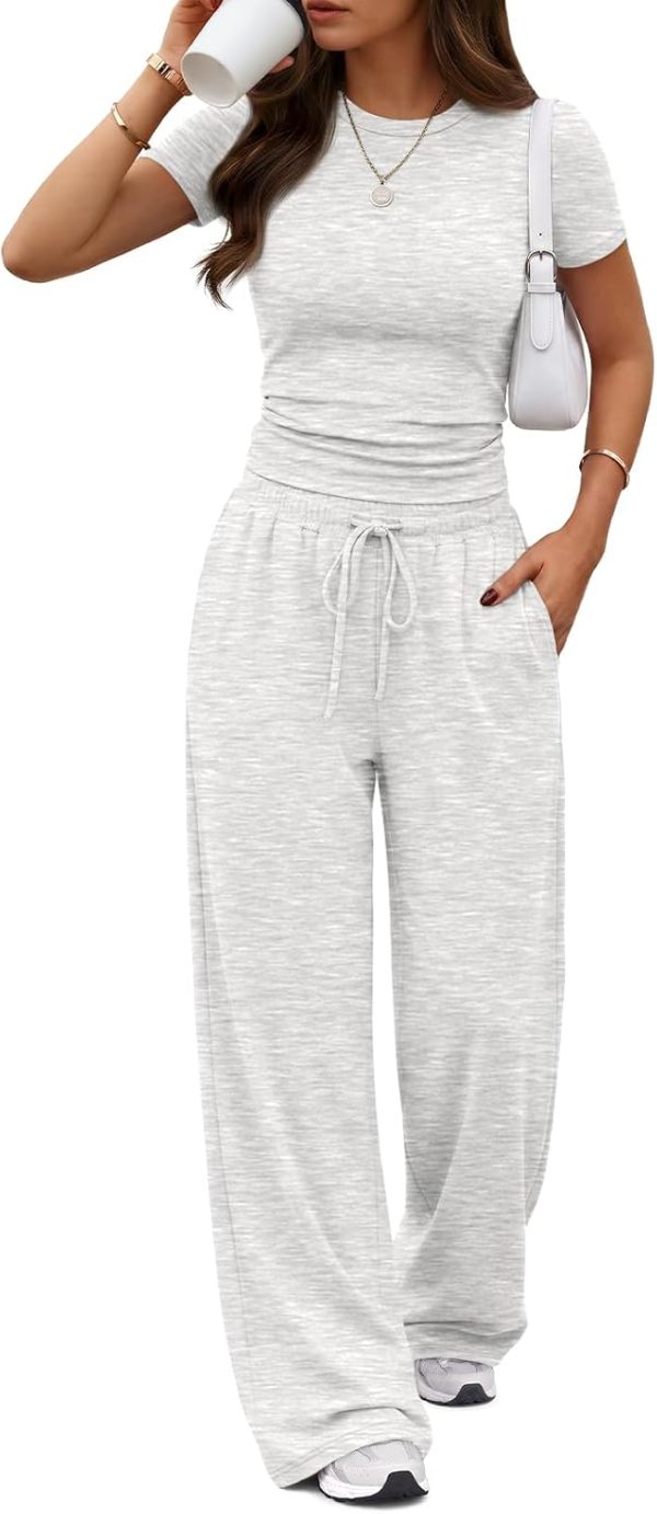 2 Piece Lounge Set with Pockets