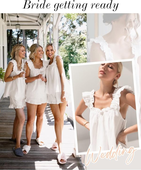Ruffle Pajama Set with Tank and Shorts