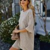 Ribbed Lounge Set with Tee and Shorts