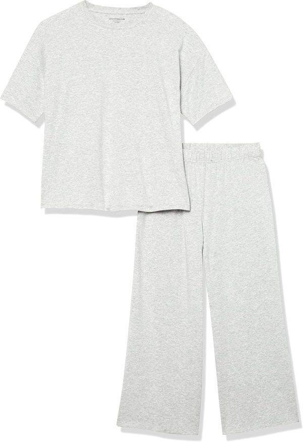Cotton Modal Knit Capri Pyjama Set