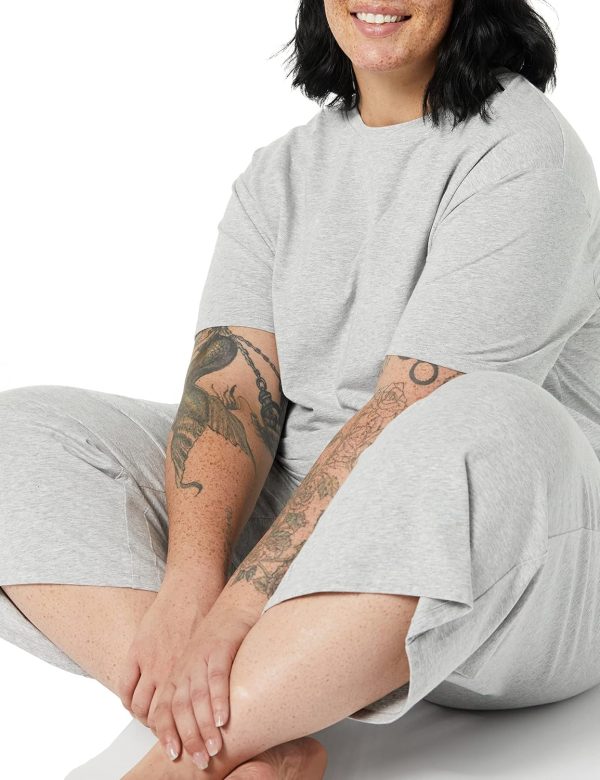 Cotton Modal Knit Capri Pyjama Set