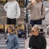 Oversized Mock Neck Sweatshirt