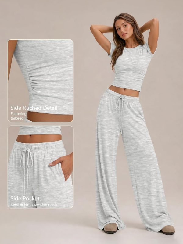 2 Piece Lounge Set with Pockets