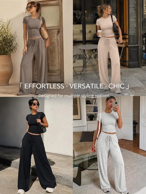 2 Piece Lounge Set with Pockets