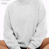 Oversized Mock Neck Sweatshirt