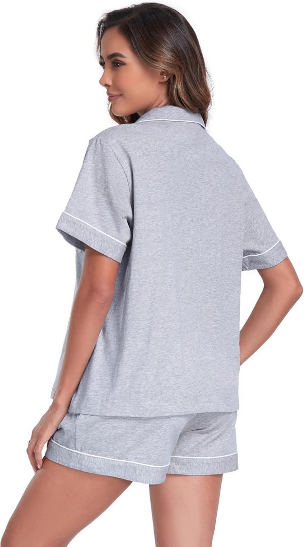 Cotton Pyjama Set with Short Sleeves